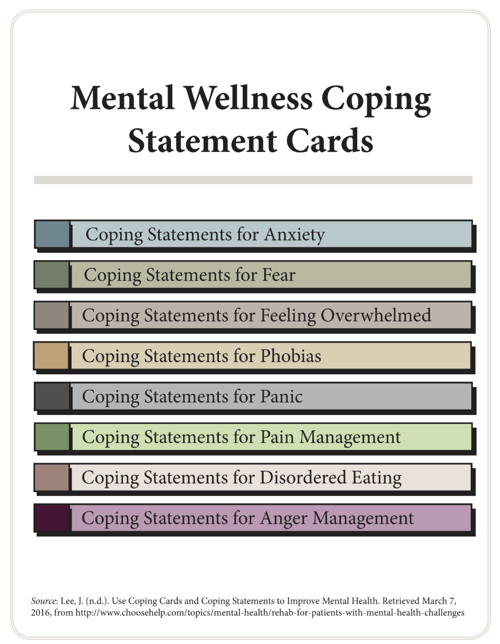 Coping cards